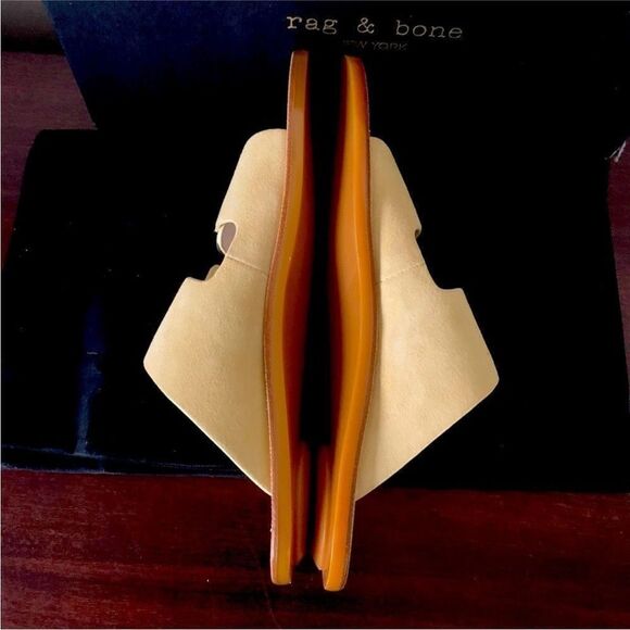 Rag&Bone  strappy top grain Leather upper/lining slide sandal size 6; 7,5; 8 new - Picture 10 of 14